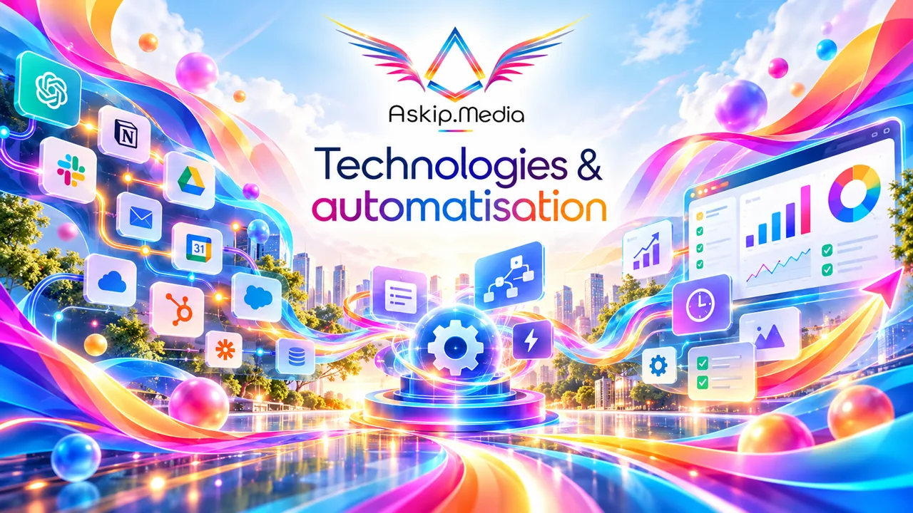 Illustration conceptuelle : Technologies & automatisation